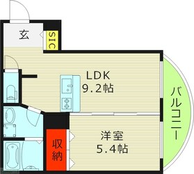 リアライズ鶴見諸口の物件間取画像